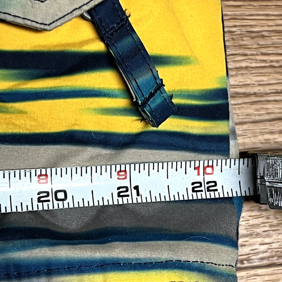 Burton Dryride Mountain Dew Poacher Men Size Small Green Blue Chittagong Jacket - Picture 4 of 13